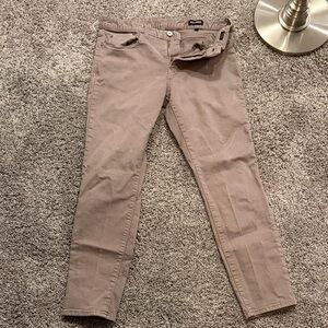 Bonobos Travel Jeans Tan 32/30 Slim Taper